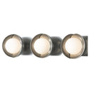 Hubbardton Forge Brooklyn 3-Light Straight Double Shade Bath Sconce 2