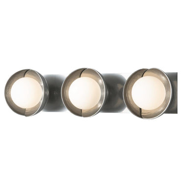 Hubbardton Forge Brooklyn 3-Light Straight Double Shade Bath Sconce 2