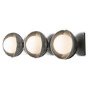 Hubbardton Forge Brooklyn 3-Light Straight Double Shade Bath Sconce 3