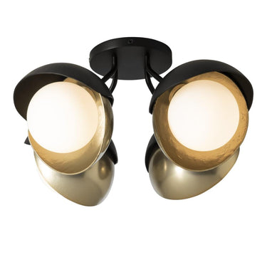 Hubbardton Forge Brooklyn 4-Light Double Shade Semi-Flush 1