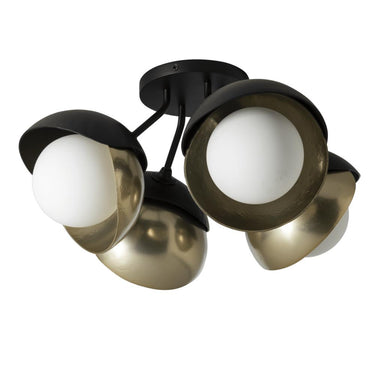 Hubbardton Forge Brooklyn 4-Light Double Shade Semi-Flush 3