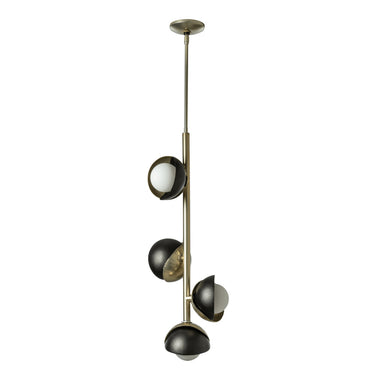Hubbardton Forge Brooklyn 4-Light Double Shade Vertical Pendant - 131611 7