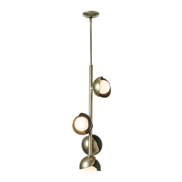 Hubbardton Forge Brooklyn 4-Light Double Shade Vertical Pendant 1