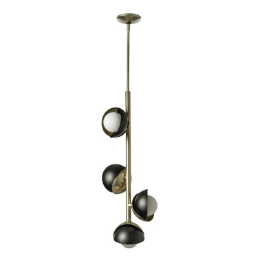 Hubbardton Forge Brooklyn 4-Light Double Shade Vertical Pendant 2