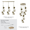 Hubbardton Forge Brooklyn 4-Light Double Shade Vertical Pendant 7