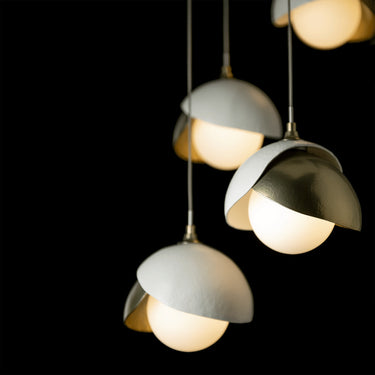 Hubbardton Forge Brooklyn 5-Light Double Shade Pendant - Standard - 131125 11