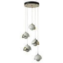 Hubbardton Forge Brooklyn 5-Light Double Shade Pendant - Standard - 131125 5