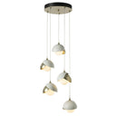 Hubbardton Forge Brooklyn 5-Light Double Shade Pendant 