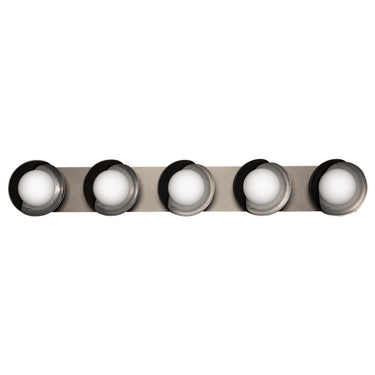 Hubbardton Forge Brooklyn 5-Light Straight Double Shade Bath Sconce - 201379 6