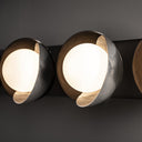 Hubbardton Forge Brooklyn 5-Light Straight Double Shade Bath Sconce 6