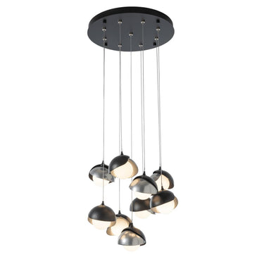Hubbardton Forge Brooklyn 9-Light Double Shade Pendant 3