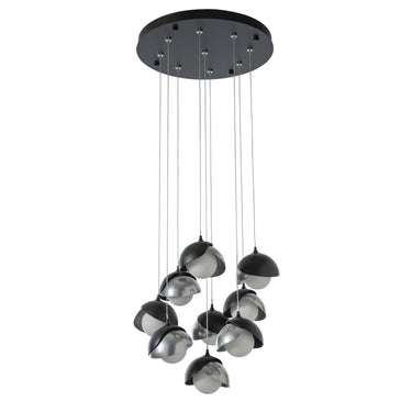 Hubbardton Forge Brooklyn 9-Light Double Shade Pendant - Standard - 131105 9