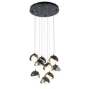 Hubbardton Forge Brooklyn 9-Light Double Shade Pendant 