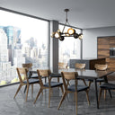 Hubbardton Forge Brooklyn 9-Light Double Shade Ring Pendant 12