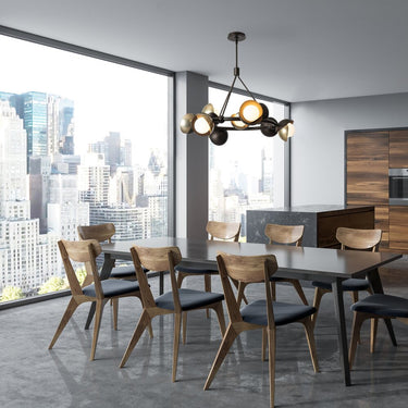 Hubbardton Forge Brooklyn 9-Light Double Shade Ring Pendant - 131068 3