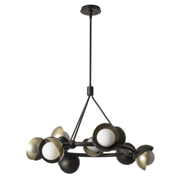 Hubbardton Forge Brooklyn 9-Light Double Shade Ring Pendant - 131068 6