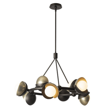 Hubbardton Forge Brooklyn 9-Light Double Shade Ring Pendant - 131068 8