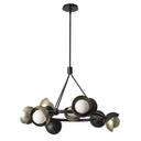 Hubbardton Forge Brooklyn 9-Light Double Shade Ring Pendant 1