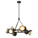Hubbardton Forge Brooklyn 9-Light Double Shade Ring Pendant 2