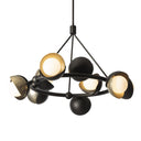 Hubbardton Forge Brooklyn 9-Light Double Shade Ring Pendant 4