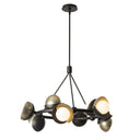Hubbardton Forge Brooklyn 9-Light Double Shade Ring Pendant 