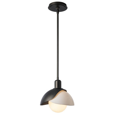 Hubbardton Forge Brooklyn Double Shade Art Glass Mini Pendant 3