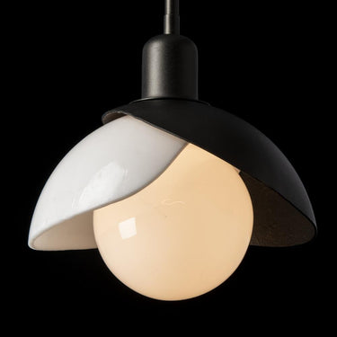 Hubbardton Forge Brooklyn Double Shade Art Glass Mini Pendant 4