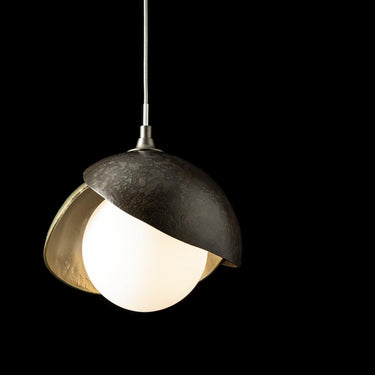 Hubbardton Forge Brooklyn Double Shade Mini Pendants-161183-SKT-STND-07-86-GG0711 4