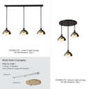 Hubbardton Forge Brooklyn Double Shade Mini Pendants-181183-SKT-MULT-14-86 7
