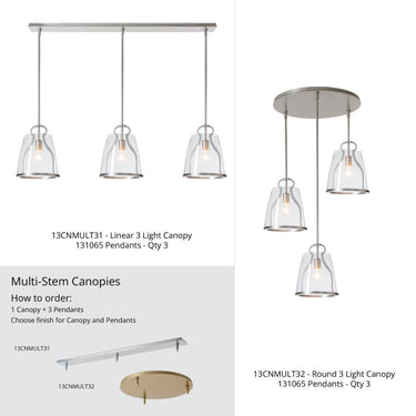 Hubbardton Forge Caliper Pendant 10