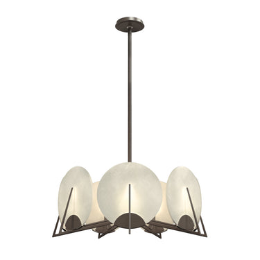 Hubbardton Forge 131059-AR Callisto 7-Light Chandelier