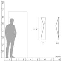 Hubbardton Forge Carbon Medium Outdoor Sconce 6