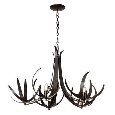Hubbardton Forge Caribou 5-Light Chandelier - 101325