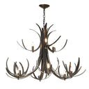 Hubbardton Forge Caribou 9-Light Tiered Chandelier - 101326