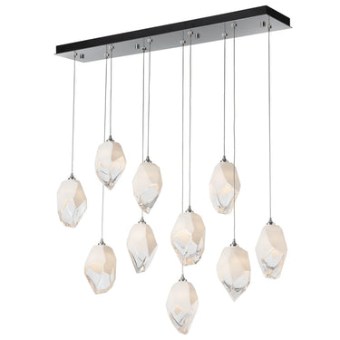 Hubbardton Forge Chrysalis 10-Light Large Crystal Pendant - Standard - 131144