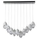 Hubbardton Forge Chrysalis 10-Light Large Crystal Pendant 2