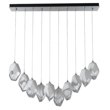 Hubbardton Forge Chrysalis 10-Light Large Crystal Pendant 2