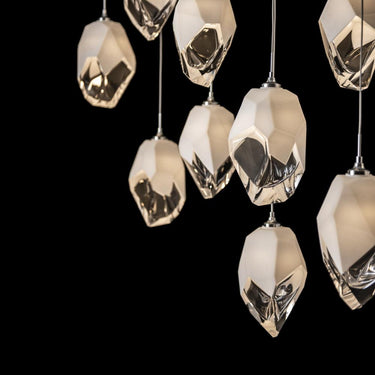 Hubbardton Forge Chrysalis 10-Light Large Crystal Pendant 9
