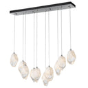 Hubbardton Forge Chrysalis 10-Light Large Crystal Pendant 