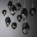 Hubbardton Forge Chrysalis 10-Light Mixed Crystal Pendant 11