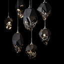 Hubbardton Forge Chrysalis 10-Light Mixed Crystal Pendant 12