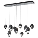 Hubbardton Forge Chrysalis 10-Light Mixed Crystal Pendant - Standard - 131145