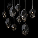 Hubbardton Forge Chrysalis 10-Light Mixed Crystal Pendant - Standard - 131145
