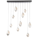 Hubbardton Forge Chrysalis 10-Light Mixed Crystal Pendant - Standard - 131145