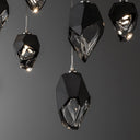 Hubbardton Forge Chrysalis 10-Light Mixed Crystal Pendant 15