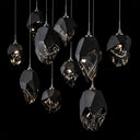 Hubbardton Forge Chrysalis 10-Light Mixed Crystal Pendant 16