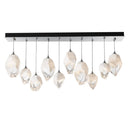 Hubbardton Forge Chrysalis 10-Light Mixed Crystal Pendant 1