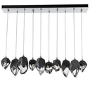 Hubbardton Forge Chrysalis 10-Light Mixed Crystal Pendant 2