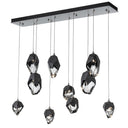 Hubbardton Forge Chrysalis 10-Light Mixed Crystal Pendant 3