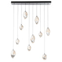 Hubbardton Forge Chrysalis 10-Light Mixed Crystal Pendant - Standard - 131145
